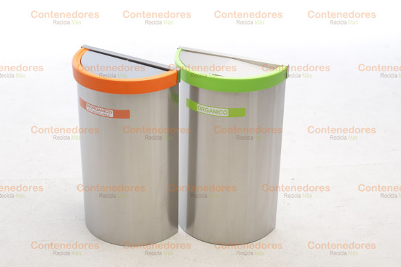 ESTACIONES DE RECICLAJE EN ACERO INOXIDABLE PARA EXTERIORES